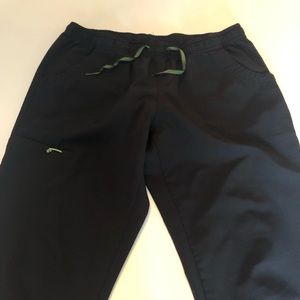 Black scrub pants
